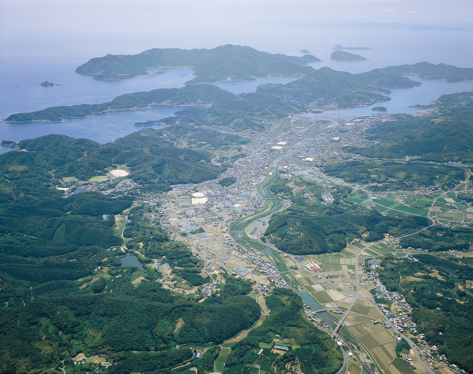 愛南町市街地